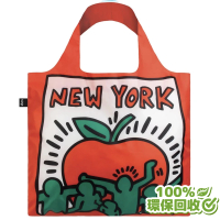 【LOQI】凱斯哈林 紐約(購物袋.環保袋.收納.春捲包)