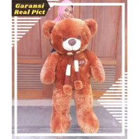 BONEKA BERUANG TEDDY BEAR BESAR JUMBO MURAH LUCU IMUT LEMBUT EMPUK PREMIUM BISA UKIR NAMA TERMURAH