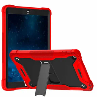 3 layers Full Body Protective shockproof hard PC+ Soft Silicone Cover Kickstand for New iPad 9.7 2018/2017 5th / 6th Gen