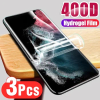 3PCS 999D Hydrogel Film For Vivo S12 S16 S15 S17 Pro S17e S16e Full Cover Screen Protector Film For Vivo V25 V27 Pro V25e V27e