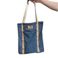 Totebag serro tas kampus cocok buat cewek-cowok anti air Canvas Pria Wanita Sekolah