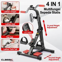 SKY - Sepeda Terapi /Sepeda Statis Dual Exerciser /Sepeda Statis-Alat Terapi /Stroke Kaki Dan Tangan
