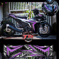 Tem Exciter 155 Đen Y15ZR Decal
