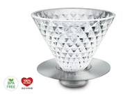 🌟現貨附發票🌟Driver 鑽石濾杯 GB-GS188 304不鏽鋼 錐形濾杯 Drvier 耐熱玻璃 濾杯