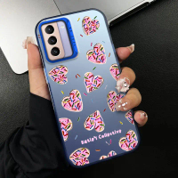 เคสโทรศัพท์, สำหรับ Samsung S21 PLUS 5G, S30 PLUS, S21PLUS 5G, เคสหัวใจ, กึ่งโปร่งใส, บางเฉียบ, ฝ้า,