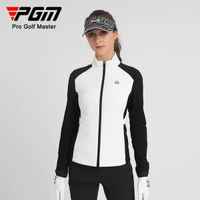#N/A - PGM高爾夫外套女士保暖防寒服裝 夾棉面料拼色顯瘦簡約時尚運動服