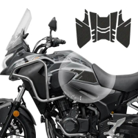 For HONDA CB400X 2021-ON CB500X 2013-2021 Motorbike PVC Anti slip Tank Pad Sticker Gas Knee Grip Traction Side Protector Pads