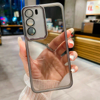 เคสโทรศัพท์ฟิล์มเลนส์สีใส KOSLAM เข้ากันได้กับ VIVO V40 Lite, V40 5G, V40 Pro, V30 5G, V30 Pro, V29e