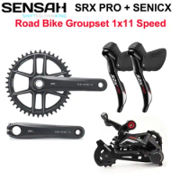 SENSAH SRX PRO 1x11 Speed 11s Road Bike Groupset STI R/L Shifter + Rear Derailleurs + GR3 Crankset Gravel-Bikes Cyclo-Cross