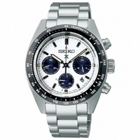 樂天卡滿5千回饋10%｜Seiko 精工錶 V192-0AF0S(SSC813P1) Prospex SPEEDTIMER 太陽能計時熊貓款腕錶 / 白面 39mm
