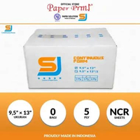 SJ Orange Kertas Continuous Form 5PLY NCR Folio 9,5" x 13"
