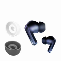 Eartips Eargels for Xiaomi Redmi Buds 4 Pro Soft Silicone Earplugs Caps Bluetooth Earphone Cover Gels Earbuds Tips Accessories