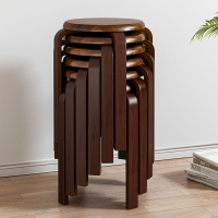 餐椅家用實木餐凳北歐圓凳書桌椅簡約休閑現代餐桌椅子簡易小凳子