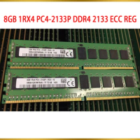 1 Pcs For SK Hynix RAM 8G 8GB 1RX4 PC4-2133P DDR4 2133 ECC REG Server Memory