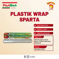 Plastik Wrapping Bening Sparta/Plastik Strech/Plastik Parcel/Plastik Buah
