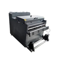 Small Dtf Print Machine A3 Dtf Printer A3 30cm Xp600 T-shirt Dtg Printer With Powder Dyer Shaking Machine