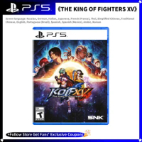 Sony Playstation 5 PS5 Game CD THE KING OF FIGHTERS XV 100% Official Original Physical KOF 15 Game Card THE KING OF FIGHTERS XV