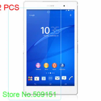 2 PCS For Sony Xperia Z3 Tablet Compact Tempered Glass Screen Protector 9H Safety Protective Film on SGP611 SGP612 SGP621 SGP641