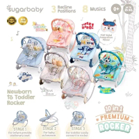 Bouncer Sugarbaby 10in1 premium rocker