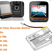 Cameron Sino 450mAh GPS, Navigator Battery 582535, (1ICP6/26/36) for Mio Mivue 388, MIVUE 308, MIVUE 328, MIVUE 358