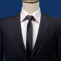 【拉福】英系拉鍊領帶中窄版領帶6CM領帶-拉鍊