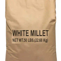 White Proso Millet Wild Bird Food, 50-Pound