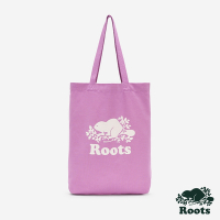 Roots 配件- COOPER帆布包-紫色