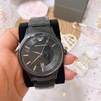 樂天卡滿5千回饋10%｜美國代購  台灣現貨 EMPORIO ARMANI AR11184 石英手錶
