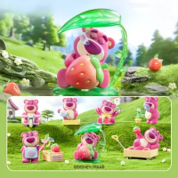 MINISO Disney Lotso Strawberry Orchard Series Blind Box Decoration Girl Birthday Gift Animation Peripheral Childrens Toy Model