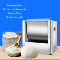 Commercial Dough Mixer Kneading Machine Desktop Home Noodle Wonton Wrapper electric 6KG flour Mixers Bread Pasta Stirring maker
