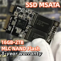OSCOO MSATA SSD 16GB 64GB 128gb 256gb 512gb Mini PCIE SATA III 6GB/S Internal Solid State Drive MLC Nand SMI2246XT SSD Hard Disk