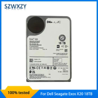 For Dell Seagate Exos X20 18TB 3.5" 7.2K 512e Hard Drive ST18000NM007D HDD Fast Ship