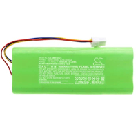 Vacuum Battery For Samsung DJ96-00083 00083A 00083B 00083C VC-RE7OV RE72V Capacity 3000mAh / 43.20Wh Color Green Volts 14.40V