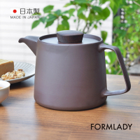 日本FORMLADY 小泉誠 日製萬古燒紫砂煎茶/咖啡壺-1.1L