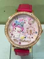【震撼精品百貨】My Melody 美樂蒂 Sanrio 美樂蒂日本手錶-鑽桃#77611 震撼日式精品百貨