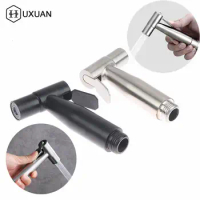Toilet Sprayer Gun Stainless Steel Hand Bidet Faucet For Bathroom Hand Sprayer Shower Head Self Cleaning Bathroom Fixture