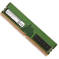 Micron DDR4 RAM 16GB 3200 UDIMM Desktop Memory 16GB 1RX8 PC4-3200AA-UA2-11 1.2V