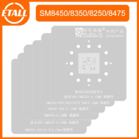 AMAOE SM8475 CPU RAM BGA Reballing Stencil For Snapdragon8+/8Gen1/888/SM8450/8350Plus Tin Stencil