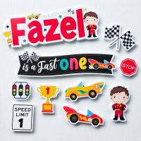 TULISAN STEROFOAM DEKORASI BACKDROP | TULISAN NAMA STEROFOAM RACER