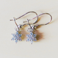 Anting / Giwang Wanita Bintang Enam Silver Xuping