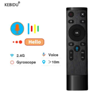 2.4GHz Wireless Voice Control Q5 Air Mouse 3 Axis Gyroscope Controller For Android TV box PC Remote Control with USB Receiver