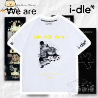 I-dle Tshirt I-DLE (G)I-DLE Logo Tshirt I-dle (아이들)- for G 8th Mini Album [We Are] Tshirt Unisex #00