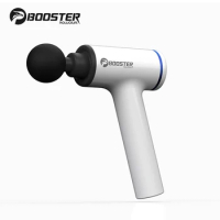 Booster S2 Electric Massage Gun Body Massager Pain Therapy Fascial Gun Muscle Stimulation Relaxation Metal Heads Fitness