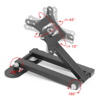 Retractable TV Stands Wall Mounting Bracket Load Bearing 30KG for 17 to 32 inch LCD Monitor Expansion Bracket for TV Stand