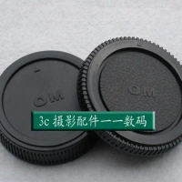 2set 2 in 1 Body Caps + Rear Lens Cap Cover for L-R5 for Olympus OM4/3 OM43 OM 4/3 43 E620 E520 E510 E500 E5