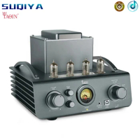 YAQIN CS-201 Pre - and Post-stone Combined Power Bladders 40W*2 HiFi Fever Home Audio Vacuum Tube Amplifier Factory Direct Sales