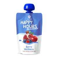 【HAPPY HOURS】生機纖果飲一箱18包(蘋果/紅石榴/覆盆莓/藍莓)