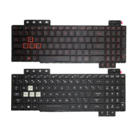 100%New US Keyboard For Asus Tuf FX80 FX86 FX95 FX505 FX504 FX705 ZX80G FZ80 FX80G GL703G English Laptop keyboard Backlit