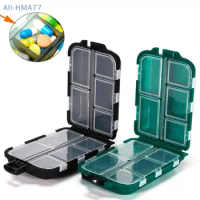 10 Grids Weekly Pill Box 7 Days Foldable Travel Medicine Holder Tablet Storage Case Container Dispenser Organizer Tools