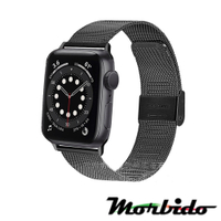 Morbido蒙彼多Apple Watch 6/SE 40mm不鏽鋼編織卡扣式錶帶